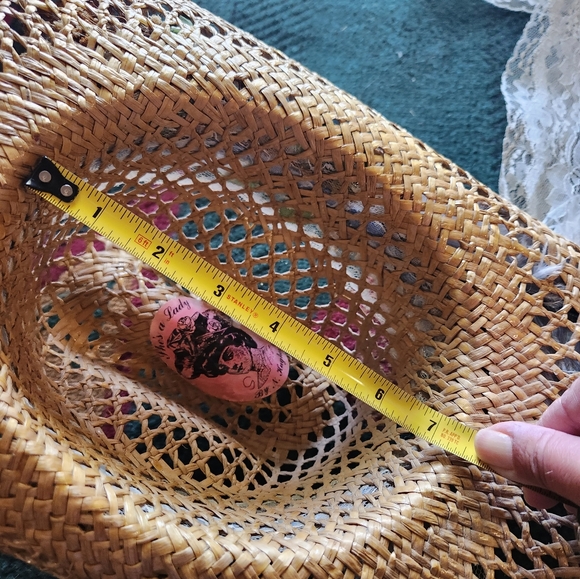 Nancy Hughes cowgirl straw hat - Picture 5 of 14